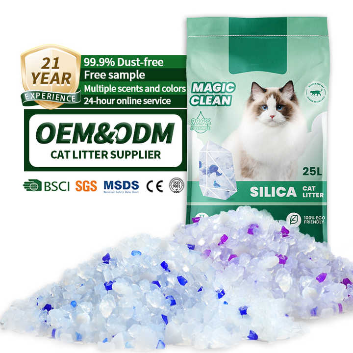 Picture of Eco-Friendly Cassava Starch Zeolite Cat Litter Fast Clumping Highly ...