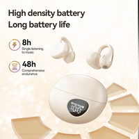 Auriculares inalámbricos M158 con pantalla LED, diseño de clip abierto, para deporte y running, HiFi estéreo, venta al por mayor de fábrica OEM, audio M158