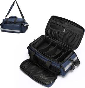 Échantillon gratuit, trousse de premiers soins médicale d'urgence, personnalisée, vide, durable, portable, grande capacité, avec fermeture éclair - Product Image 1