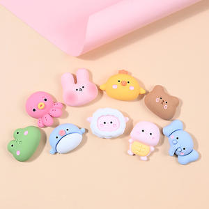 CHENXI Accesorios de Resina con Forma de Oveja, Conejo y Rana de Dibujos Animados, Adornos para Manualidades con Pegamento en Crema, Decoración para Teléfonos Móviles - Product Image 3