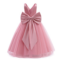 Robe de princesse de Noël pour adolescentes, robe élégante pour demoiselle d'honneur, robe de bal de mariage, robe de fête d'anniversaire pour enfants, Vestidos
