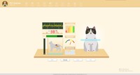 Version allemande Analyseur de composition corporelle quantique Scanner de peau de chat et de chien à usage domestique Dispositif de diagnostic de santé animale