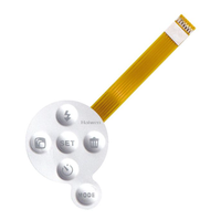 Panneaux de touches à membrane PET personnalisés, panneaux de membrane acrylique sérigraphiés, boutons tactiles pour instruments et compteurs