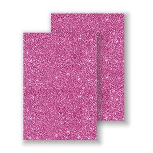 <b>Pink</b> <b>Glitter</b> Acrylic Sheet Both-Side Sparkle Board 8x12 Inch 3mm Thick 2 Pcs Rectangular for Craft Ornaments & Laser Engraving - Product Image 1