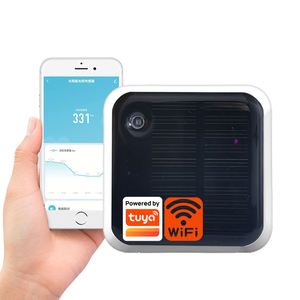 Sensor de Iluminación WiFi Tuya con Energía Solar SMARSECUR, Control por Aplicación de Automatización del Hogar Inteligente, Monitor de Intensidad Luminosa - Product Image 1