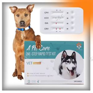 Canine Ehrlichia/ Anaplasma/ Heartworm Combo Kits de prueba rápida para veterinaria - Product Image 1