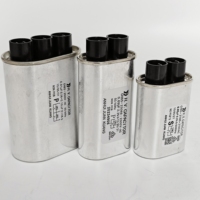 Condensateur à Coque en Aluminium de Haute Qualité HV CH85 1UF 2100V, Tolerance 3%, Condensateur à Film Fin pour Four à Micro-ondes