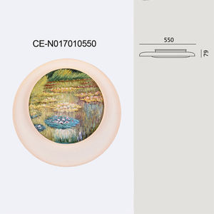 Lámpara de Techo LED Artística con Diseño de Pintura al Óleo MacaronMonet, Iluminación Interior Decorativa para Galerías de Arte, Dormitorios y Hoteles - Product Image 2