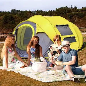 Portable Hiking Cheap Pop Up 1 2 Person Popup Tent La Tienda De Camping Clamping Tent Outdoor Chapiteau Tente
