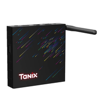 TV Box Android 12 Pintar Murah Pabrik Tanix Tx68 Allwinner H618 Quad Core 4K 2.4G 5GHz Dual Band WiFi6 2GB 16GB Garansi 1 Tahun