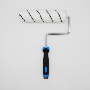 Chine fabrication fournisseur 7 pouces manche en caoutchouc souple acrylique européen peinture rouleau <span class=keywords><strong>brosse</strong></span> mur décoratif maison peinture rouleau <span class=keywords><strong>brosse</strong></span> - Product Image 2