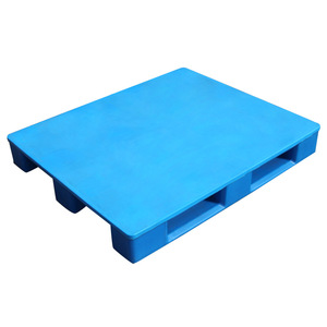 พาเลทพลาสติก HDPE แผ่นเรียบ ความสูง 100 มม. รับน้ำหนักได้ 2.0 ตัน สำหรับงานโลจิสติกส์และคลังสินค้า - Product Image 1