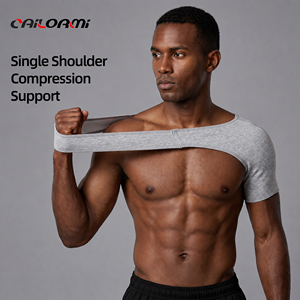 Soporte de <span class=keywords><strong>Hombro</strong></span> Transpirable para Izquierda y Derecha, Envoltura Ortopédica Calefactora para <span class=keywords><strong>Alivio</strong></span> de la Hinchazón y la Inflamación, Unisex - Product Image 1