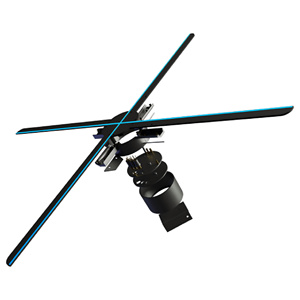 <span class=keywords><strong>Ventilateur</strong></span> publicitaire holographique 3D étanche avec Bluetooth, <span class=keywords><strong>ventilateur</strong></span> LED holographique avec résolution HD, lumière de paysage personnalisable - Product Image 6