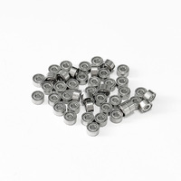 Roulements de fingerboard en acier chromé, étanches, portables, 1,5x4x2mm, roulements à billes miniatures à gorge profonde pour finger skateboard