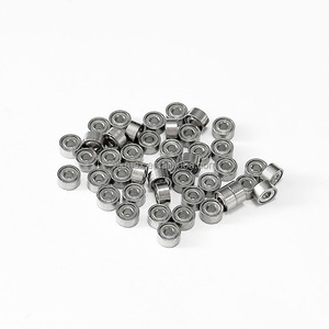 Rodamientos para Fingerboard 681XZZ de Acero Cromado, Impermeables, Portátiles, 1.5x4x2mm, Rodamientos de Bolas de Ranura Profunda en Miniatura para Finger Skateboard - Product Image 2