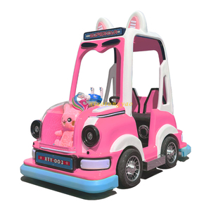 Nouvelles Voitures Tamponneuses Électriques en Forme de Lapin pour Parc d'Attractions, 2 Joueurs, Utilisation Extérieure et Intérieure, École, Centre Commercial, 6-8 ans - Product Image 4