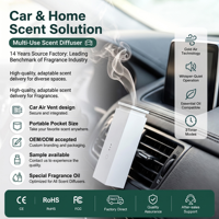 Diffuseur d'arômes portable rechargeable sans eau pour huiles essentielles, machine à parfum pour maison et voiture, OEM ODM, logo personnalisé, usine de parfums