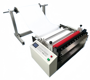 Máquina de Corte Longitudinal y Transversal de Tela, Herramienta de Corte Automática de Escritorio para Papel, Tela, PVC, Cinta, para Uso Comercial - Product Image 2