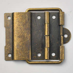 Bisagra para Muebles de Hierro de Montaje Superficial Continuo para Caja de Madera, Diseño Tradicional Duradero - Product Image 4