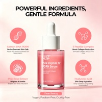 Sérum Visage Coréen Anti-Âge OEM/ODM au PDRN, ADN de Saumon et Peptides Roses pour Correction des Taches Brunes, Unification du Teint et Éclat