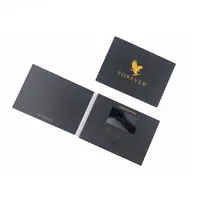 Promotional Products Blank LCD Greeting Card Digital LED Screen Video Holder Brochure For Invitation Gift