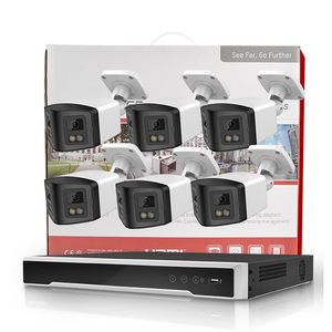 Vikylin 8MP H.265+ PoE NVR 4K PoE IP Dual Lens Smart Dual <strong>Light</strong> Panoramic Bullet <strong>Camera</strong> <strong>Security</strong> Surveillance System - Product Image 1