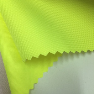 Vendita calda di alta quity fluorescente ispessito poliestere traspirante umidità politica tuta di protezione tessuto permeabile - Product Image 6