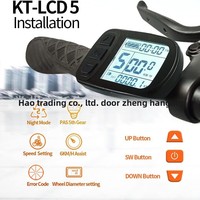 Kit de conversion de vélo électrique avec moteur de moyeu 36V 250W/350W, propulsion avant/arrière, construction en acier pour vélo à assistance au pédalage