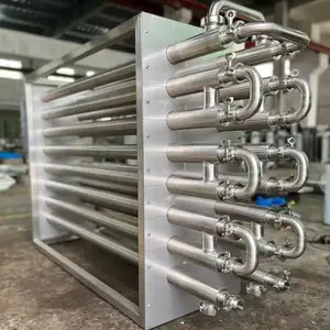 Placa de acero inoxidable, diseño de tubo intercambiador de calor