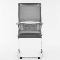 Chaise de bureau ergonomique moderne en maille avec design confortable et fonction empilable pour la maison/le bureau