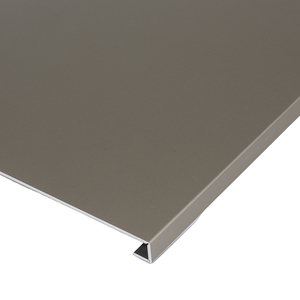 Tôle d'aluminium anodisé satiné gris sidéral, noir anthracite, bronze clair, bronze foncé pour façade moderne et intérieur de bureau AA20 5052 - Product Image 2