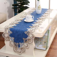 Nappe de table TV TaiGen en viscose de luxe léger, motif uni, imperméable, résistante à l'huile, sans lavage, pour tables longues