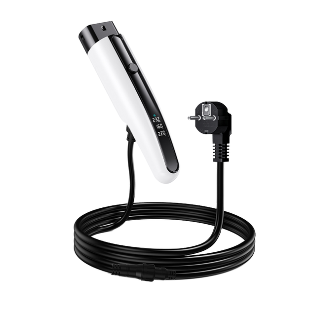 NEW PORTABLE EV CHARGER 7KW 32A TYPE 2 GBT J1772 WI FI APP IP65 CE TUV CERTIFIED MOBILE EV CHARGING STATION ELECTRIC VEHICLES