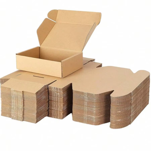 2026 Natural Wood Color <b>Packing</b> <b>Boxes</b> Triple Layer Hard Corrugated <b>Cardboard</b> Small Mailer <b>Boxes</b> <b>Packing</b> Box Gift <b>Packing</b> - Product Image 1