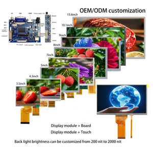 <span class=keywords><strong>At070tn94</strong></span> 7 "inch cảm ứng TFT <span class=keywords><strong>LCD</strong></span> module hiển thị bảng điều khiển 800*480 1024*600 nối tiếp Bộ dụng cụ Raspberry Pi HD M 7 TFT màn hình - Product Image 2