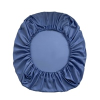 Protège-matelas rafraîchissant 300TC en tissu uni, drap-housse antidérapant à poches profondes, housse lavable pour literie d'hôtel Simmons