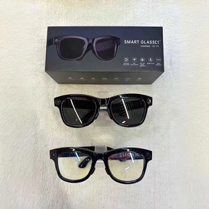 <span class=keywords><strong>Lunettes</strong></span> IA M01 - <span class=keywords><strong>Design</strong></span> Noir et Transparent, Prise en Charge des Appels, Enregistrement Vidéo, Traduction, Anti-tremblement HD - Product Image 6