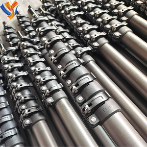 Pólo telescópico da fibra do carbono de 10m 12m 15m 18m 3 medidores a 20 medidores Pólo telescópico multifuncional da fibra do carbono - Product Image 2