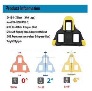 Calas de pedal <span class=keywords><strong>Shimano</strong></span> SH10 SH11 SH12 SL - Calas de pedal SL para bicicleta de carretera, calas para zapatillas de ciclismo para R540 <span class=keywords><strong>R550</strong></span> R7000 R8000 - Product Image 4