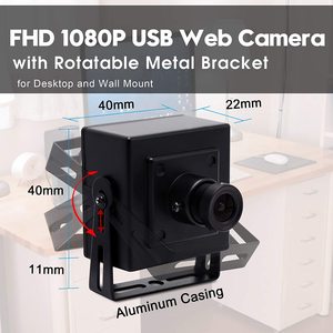 ELP Ánh Sáng Thấp 2MP Full HD 1080P Webcam H.264 170 Fisheye USB Camera Với <span class=keywords><strong>Sony</strong></span> IMX323 Cảm Biến Với Microphone Cho Robot Tầm Nhìn - Product Image 4