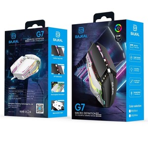 BAJEAL G7 Wired Gaming <b>Mouse</b> USB RGB Lighting For Desktop Laptop Office Use - Product Image 5