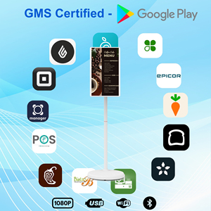 24 \ "di động Android 13 rk3588s2 màn hình cảm ứng màn hình 8 + 128GB FHD đứng cho kinh doanh bệnh viện kỹ thuật số biển hoạt hình - Product Image 4