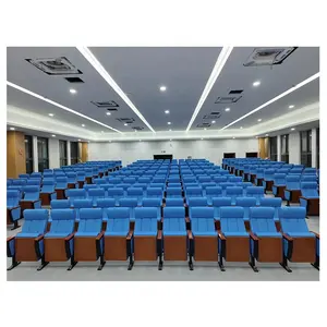 2024 Auditorium Seating Armchair For Church Fabric School Products Modern School Furniture Manufacturers In China Hall 10 Pcs