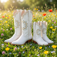 Bottes de neige pour fille en cuir véritable, chaussures habillées de marque, bottes d'extérieur pour fille, bottes en cuir à bout pointu pour femme, chaussures en cuir antidérapantes pour fille