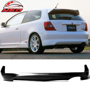 เหมาะสำหรับ Honda Civic SI HB 02-05 ชุดแต่งกันชนหลังทรง T-R - (PU) อะไหล่รถยนต์ อุปกรณ์ตกแต่งรถยนต์ - Product Image 1