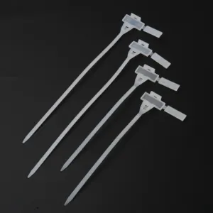 OUORO Manufacture price OR-240 Nylon Cable Tie with Marking Tag Easy marker Plastic PA66 nylon cable tie