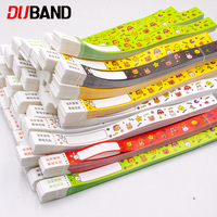 Bracelets en papier synthétique personnalisés avec impression de logo pour événements et promotions