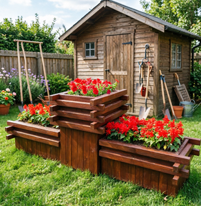 <span class=keywords><strong>Jardinière</strong></span> en <span class=keywords><strong>bois</strong></span> tendance et personnalisée pour l'extérieur, support à fleurs en <span class=keywords><strong>bois</strong></span> massif - Product Image 1