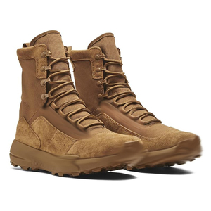 DF25 0625 Tactical <b>Boots</b> Men Waterproof Plastic Home Use All Season <b>Hiking</b> <b>Boot</b> Brown High Top Portable - Product Image 1